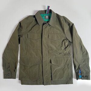 Paul Smith Nylon Green Shirt Jacket Size M